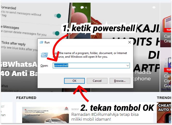 Cara mengecek kesehatan baterai pada laptop