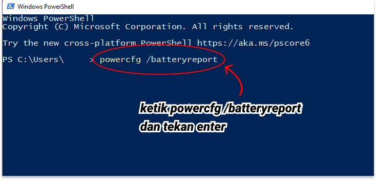 Cara mengecek kesehatan baterai pada laptop