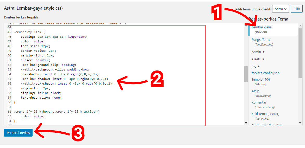 Cara menambahkan tombol share atau bagikan di wordpress tanpa plugin & javascript