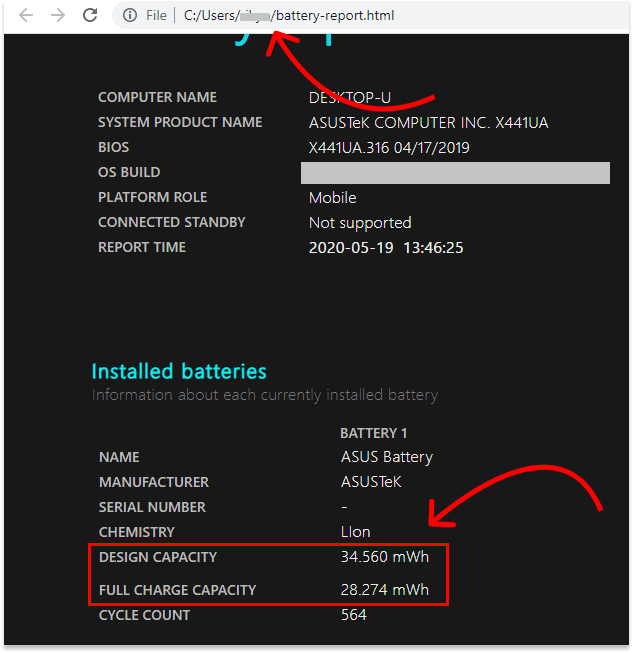 Cara mengecek kesehatan baterai pada laptop