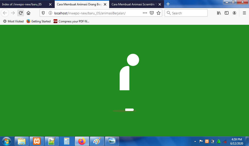 Cara Membuat Animasi People Walking dengan CSS