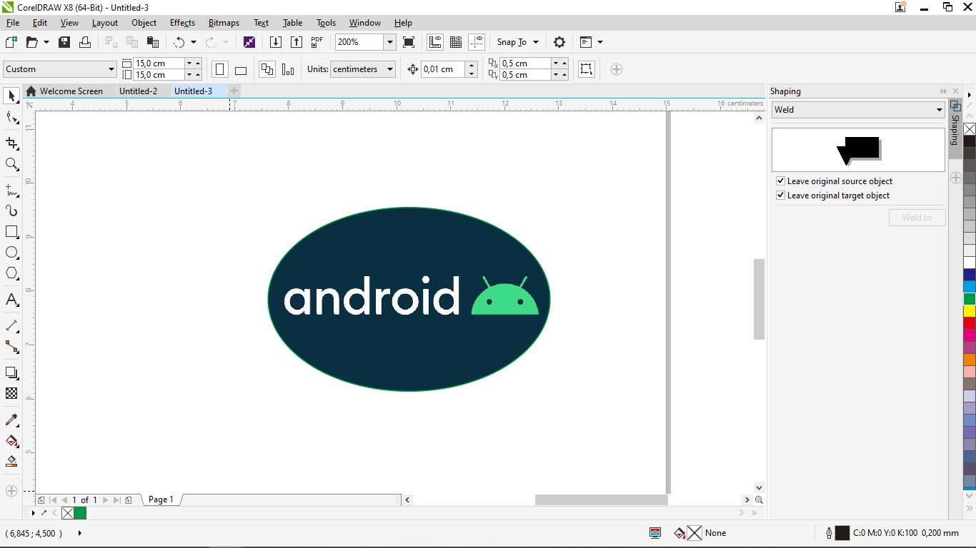 Cara Memasukkan Gambar Ke Objek Lingkaran di Corel Draw