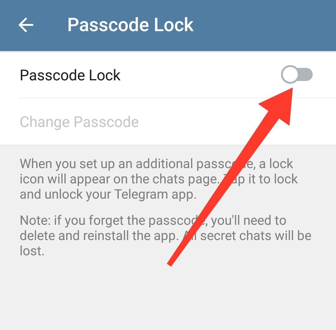 Cara Mengunci Aplikasi Telegram dengan Fitur Bawaan