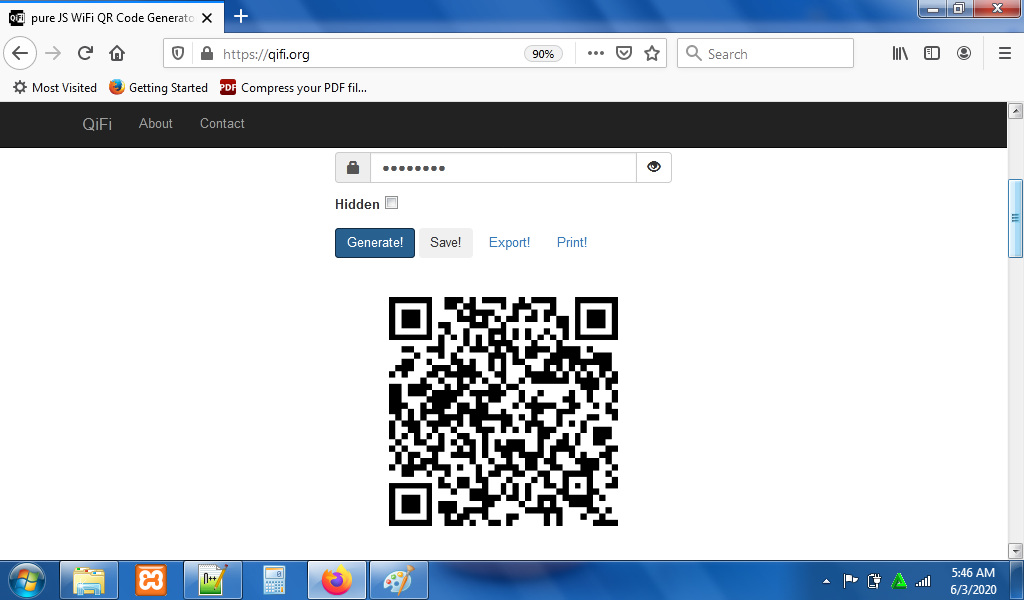 Cara Membuat QR Code Free Wifi