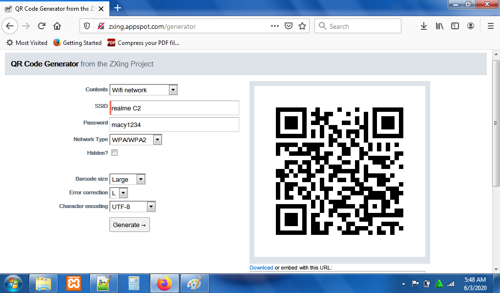 Cara Membuat QR Code Free Wifi