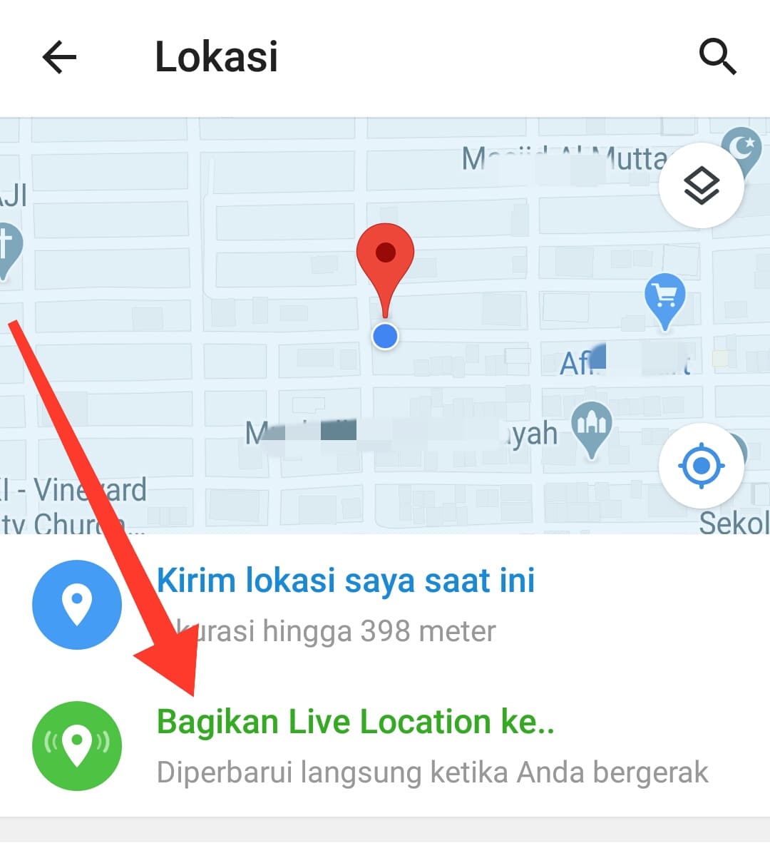 Cara Share Lokasi Secara Real Time di Telegram