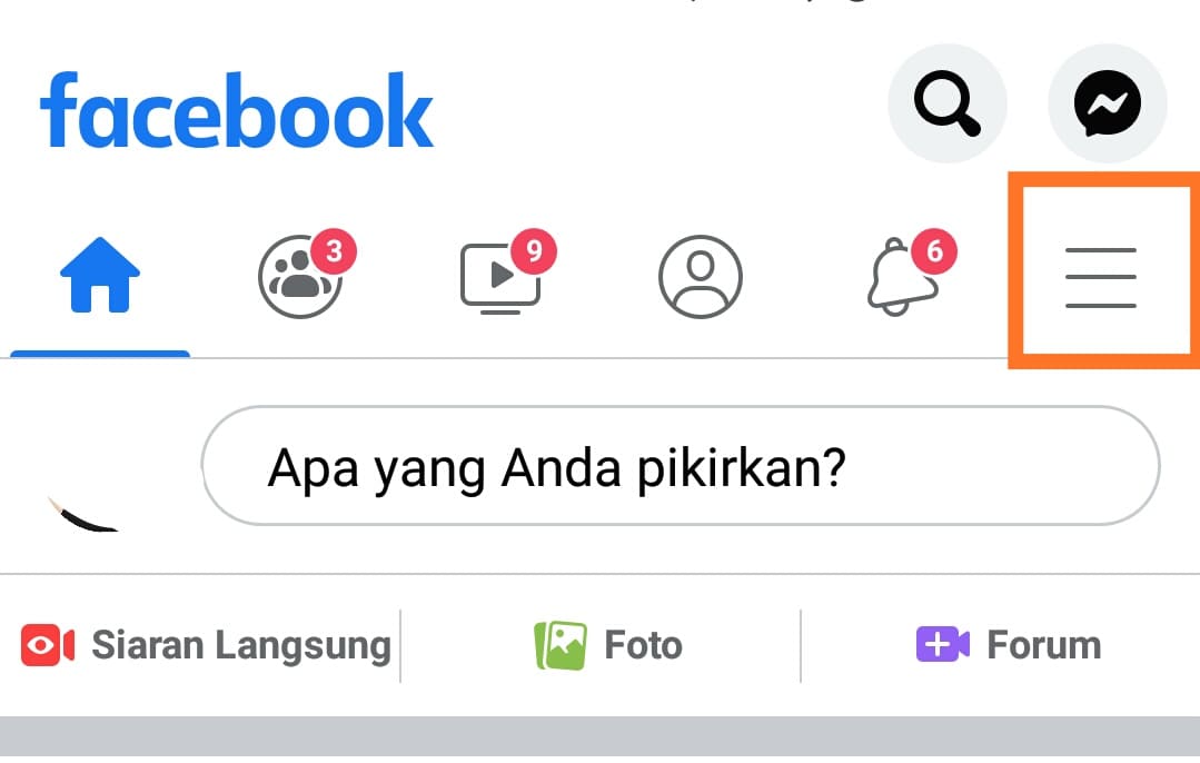 Cara prioritaskan akun tertentu di beranda facebook Android