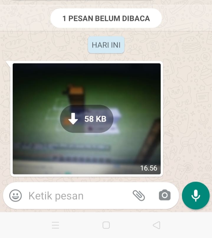 Cara menonaktifkan download otomatis di WhatsApp Android