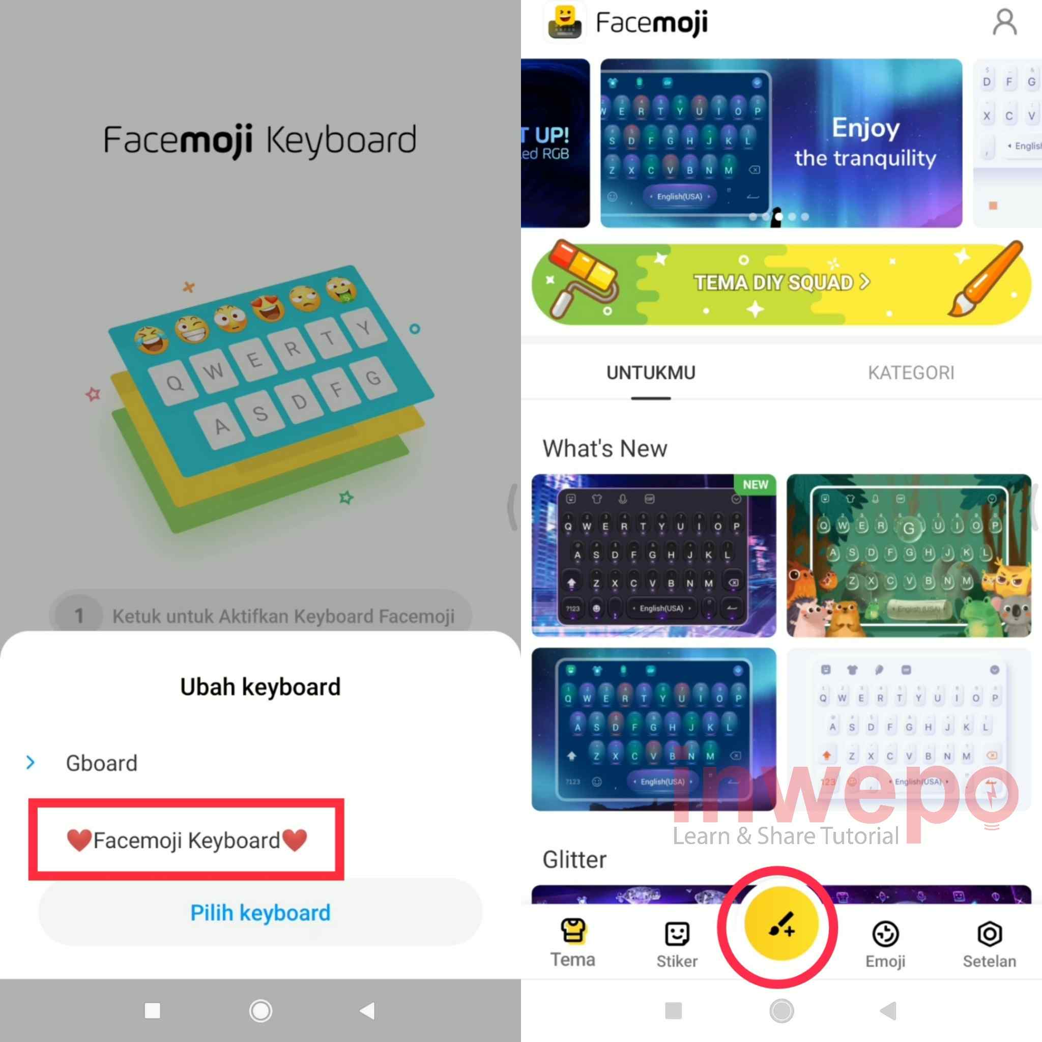 Cara Menambahkan Efek Tapping pada Keyboard Android