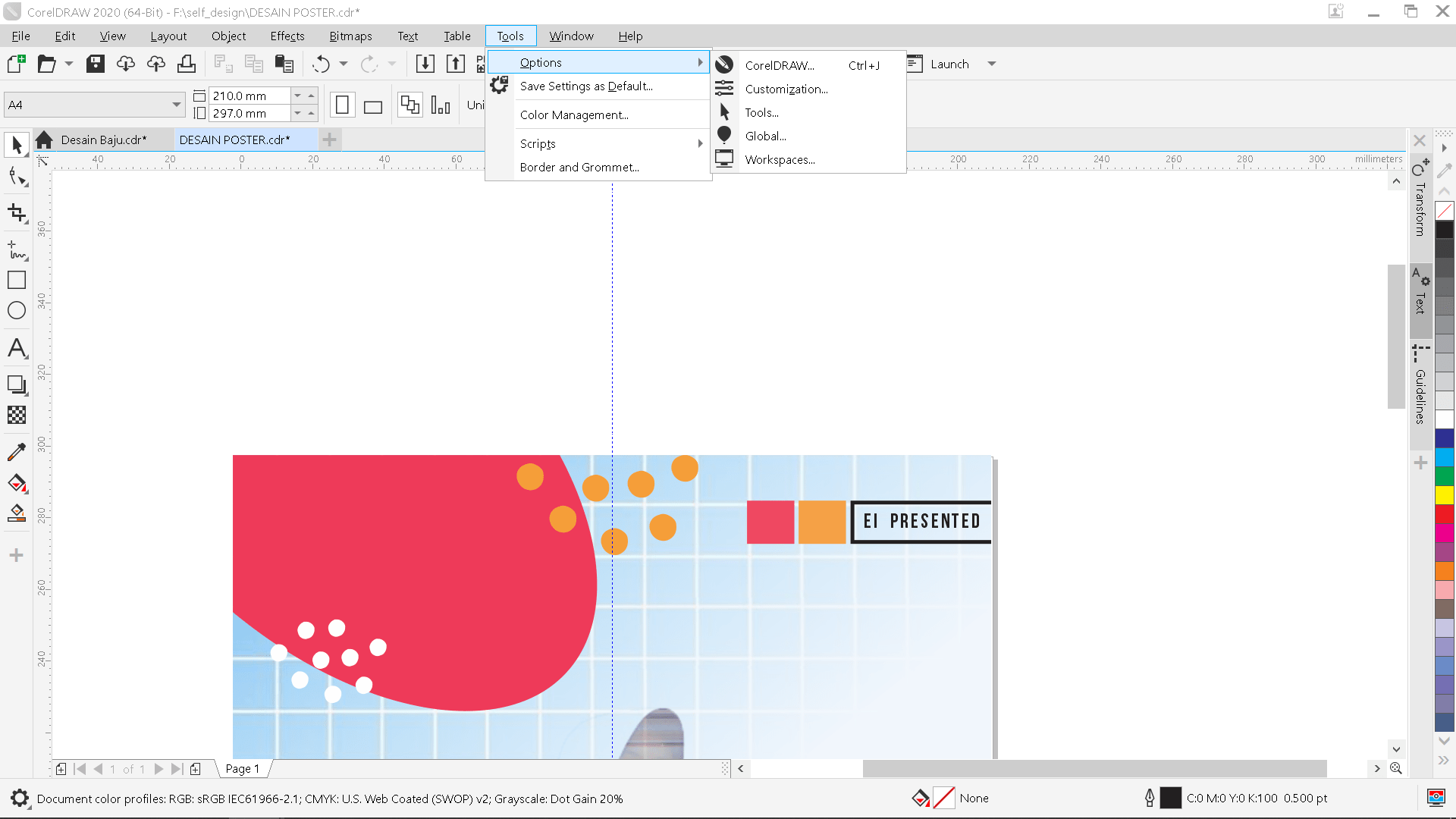 Cara Mengaktifkan Fitur Project Timer di Corel Draw Terbaru