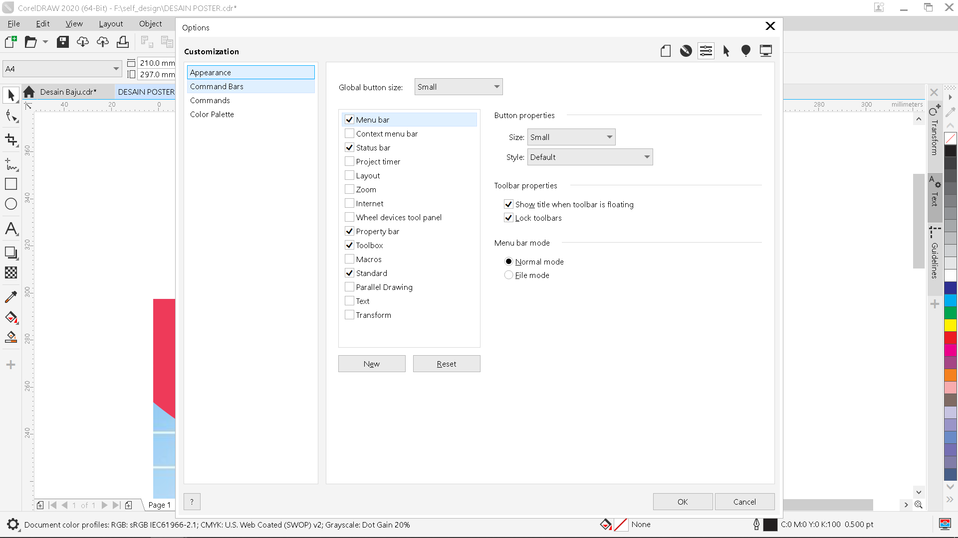 Cara Mengaktifkan Fitur Project Timer di Corel Draw Terbaru