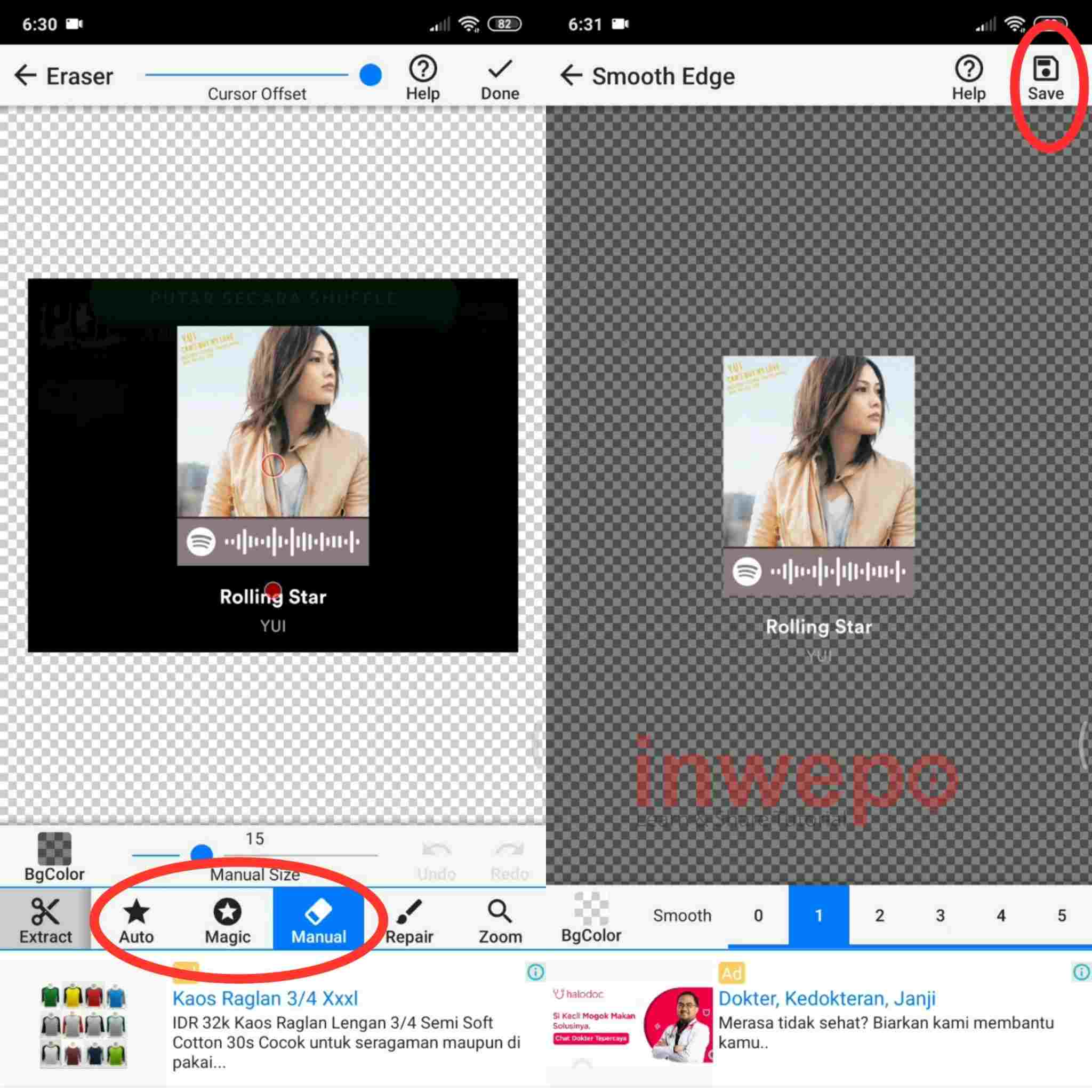 Cara Share Spotify ke instastory dengan Background Bergerak