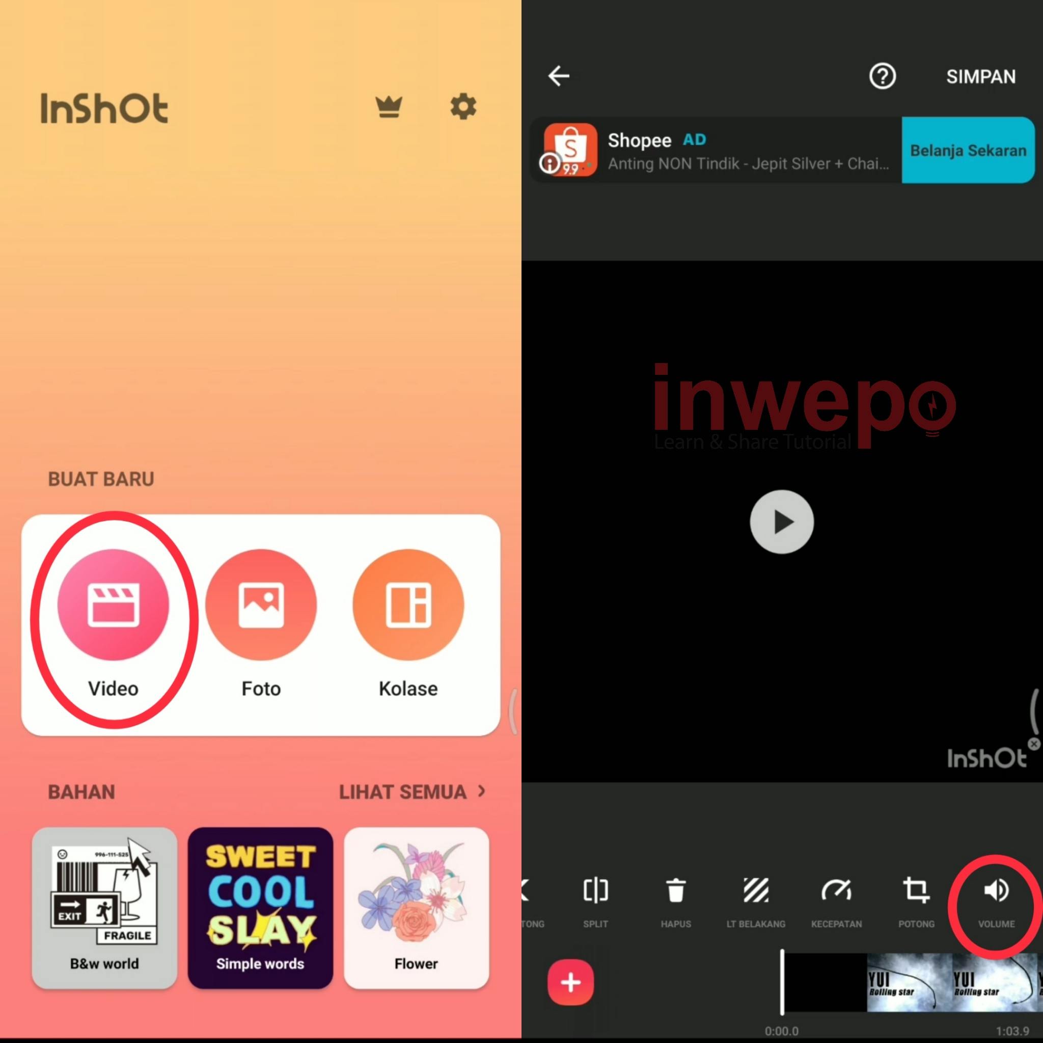 Cara Share Spotify ke instastory dengan Background Bergerak