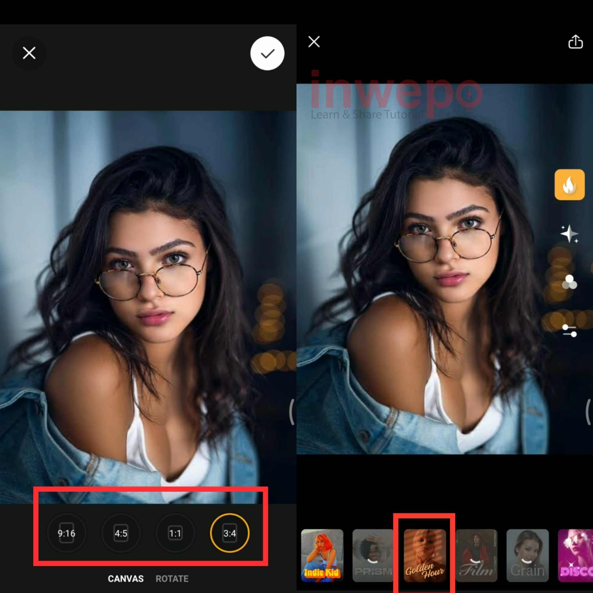 Cara Menambahkan Efek Golden Hour pada Foto