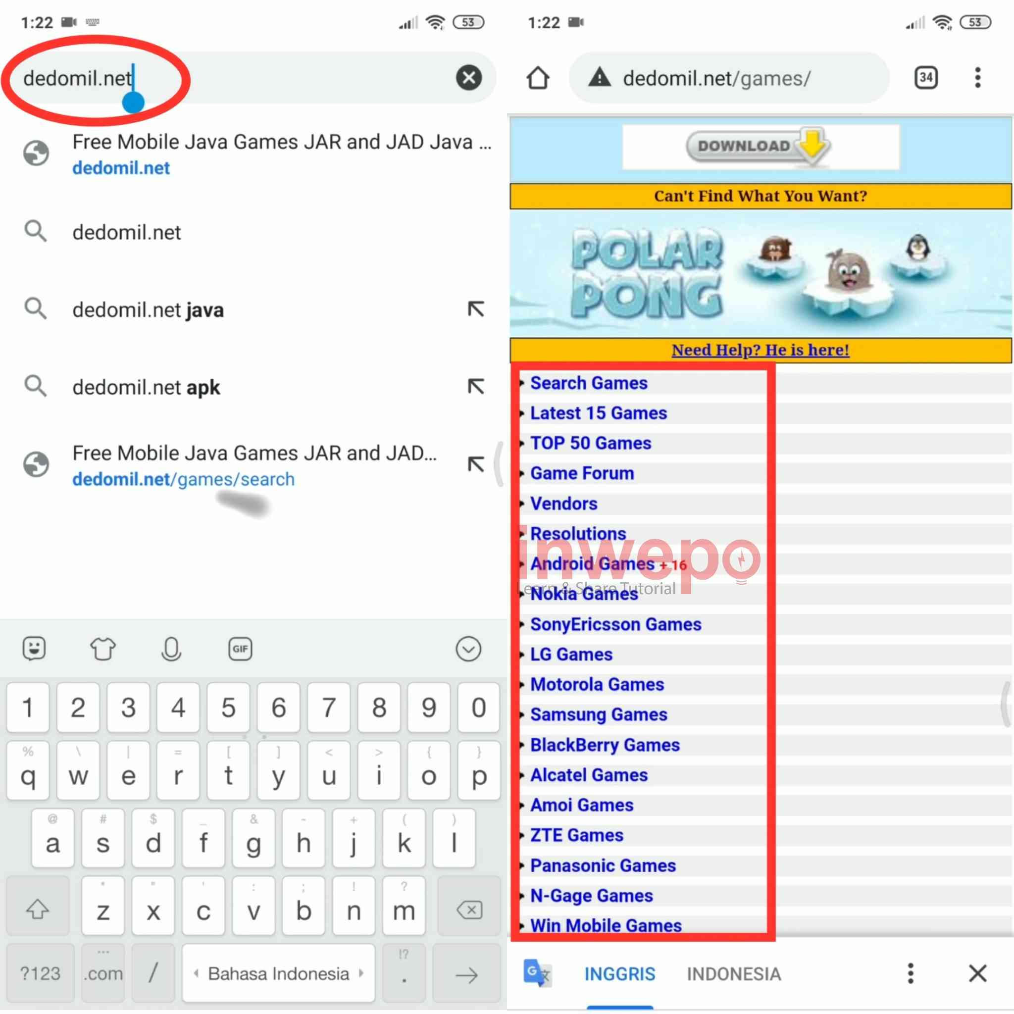 Cara Main Game Java di Smartphone Android