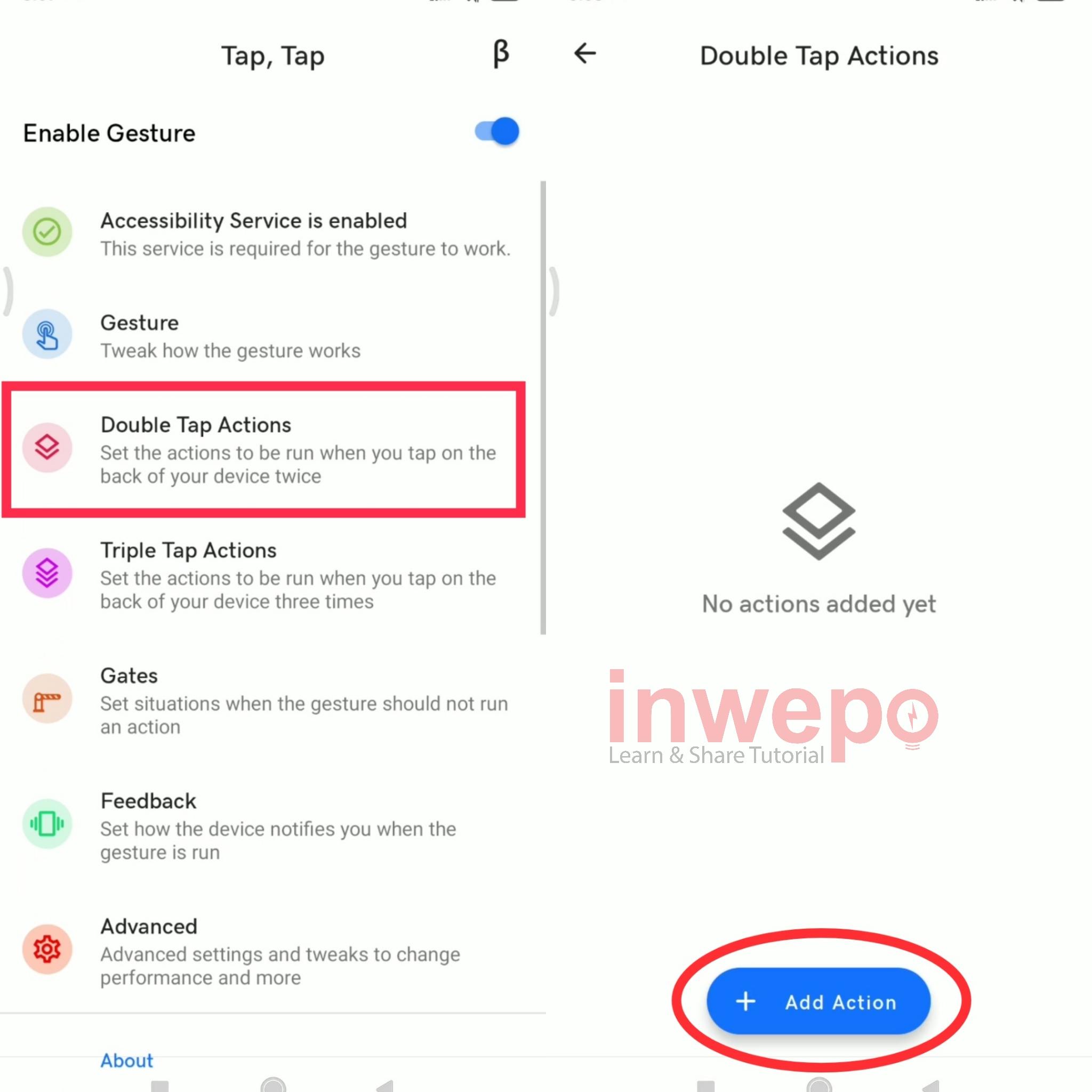 Cara Menambahkan Fitur Tap Back di Android