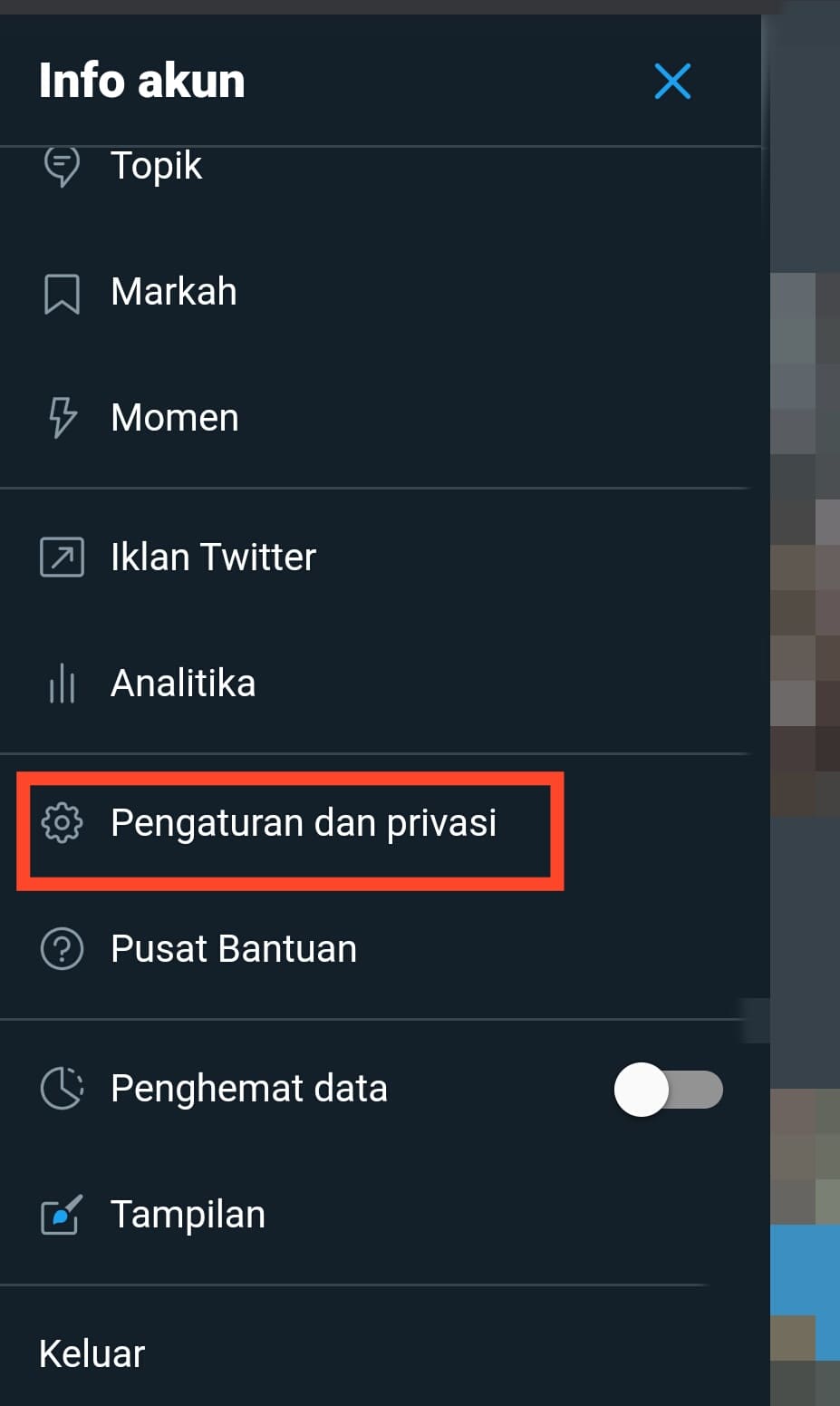Cara membaca pesan atau DM Twitter tanpa ketahuan di android