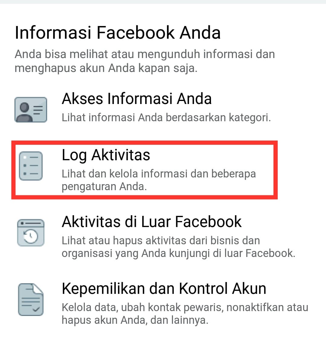 Cara Menghapus Riwayat Video yang Pernah Ditonton di Facebook