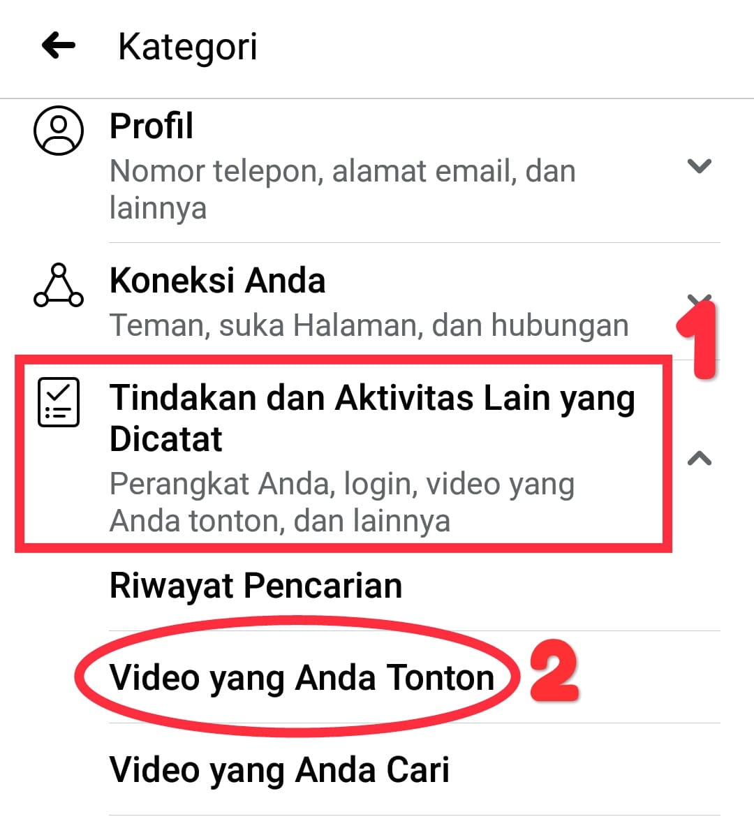 Cara Menghapus Riwayat Video yang Pernah Ditonton di Facebook