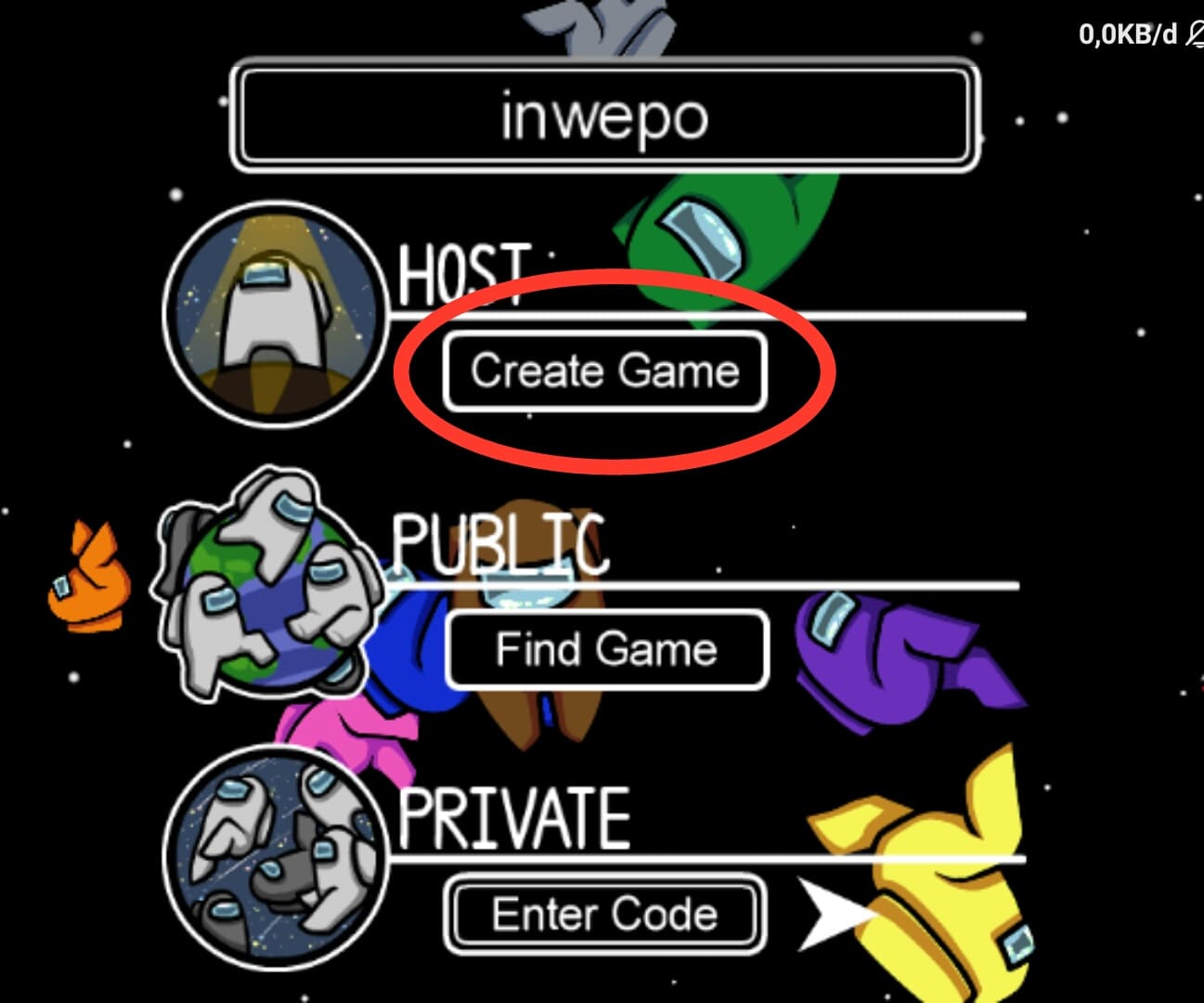 Cara Mabar Dengan Teman di Game Among Us