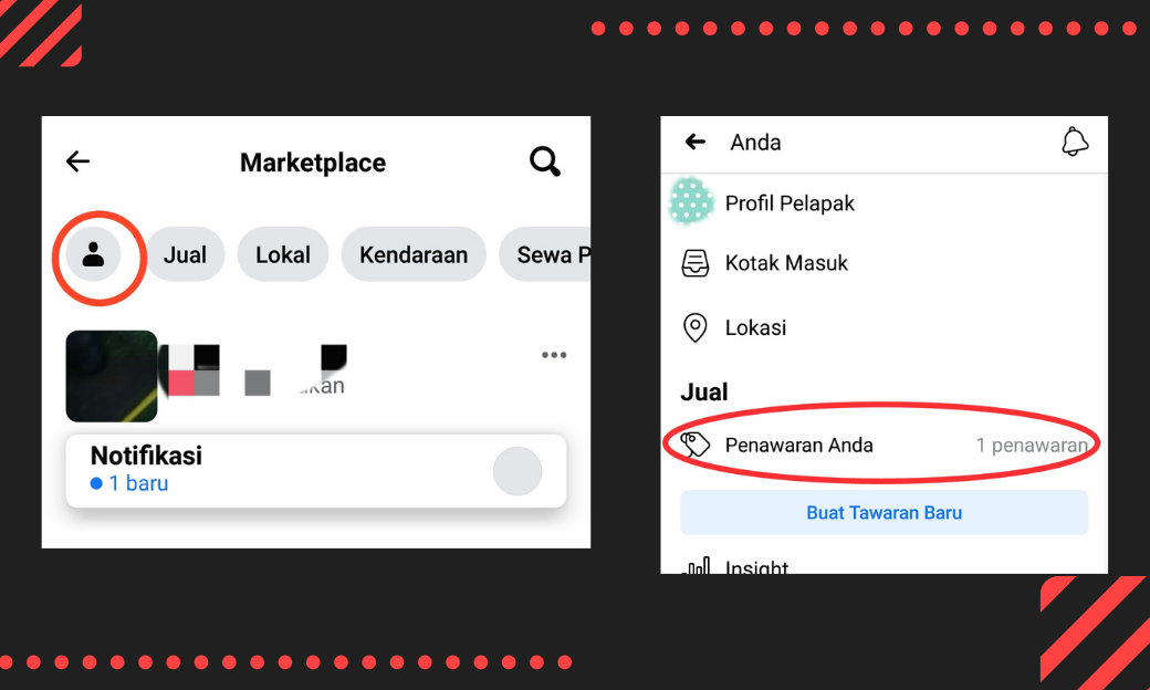 Cara menjual barang di marketplace Facebook