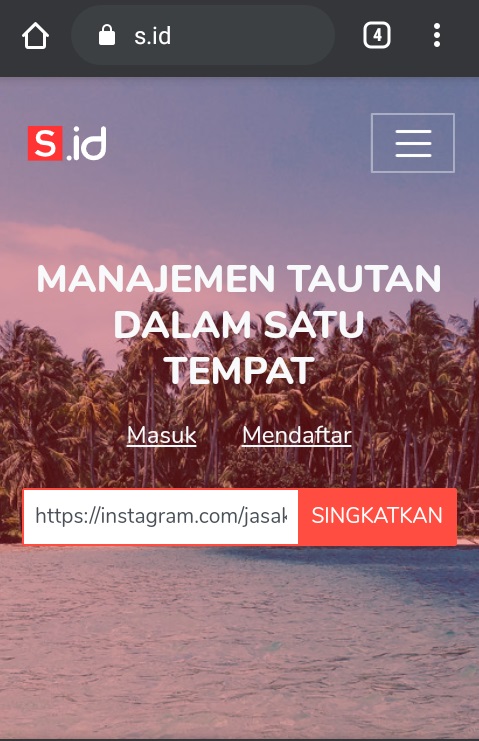 Cara Cepat Memperpendek Link Menggunakan HP