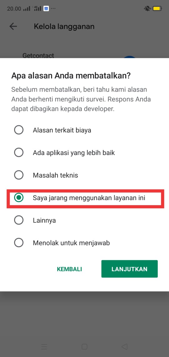 Cara Berhenti Berlangganan Aplikasi Premium di Play Store 
