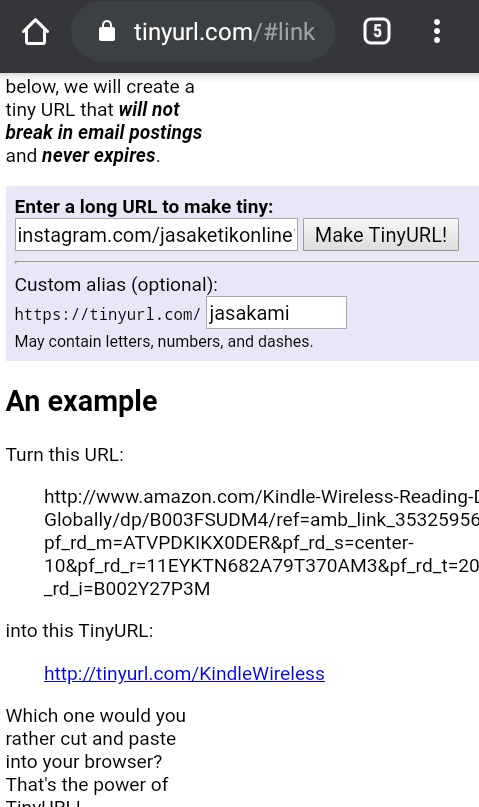 Cara Cepat Memperpendek Link Menggunakan HP