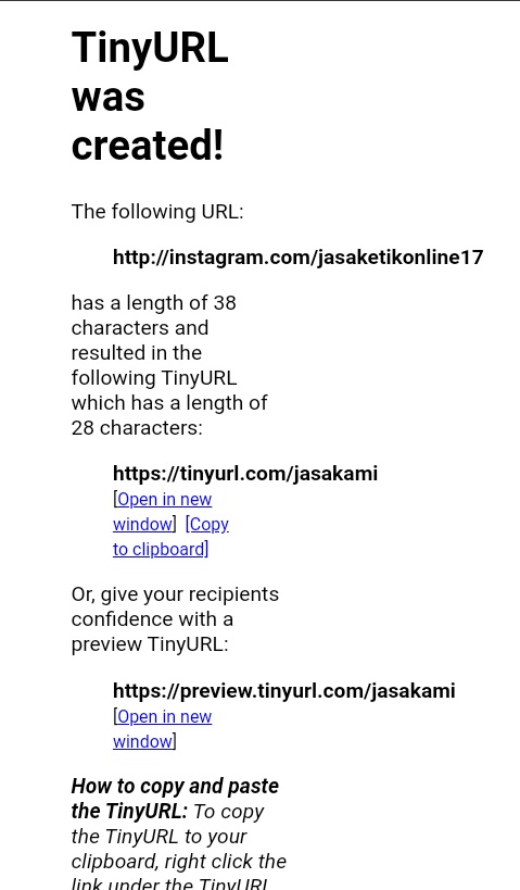 Cara Cepat Memperpendek Link Menggunakan HP