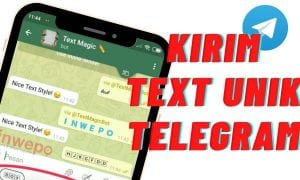 Cara Membuat Text Unik di Telegram Tanpa Aplikasi