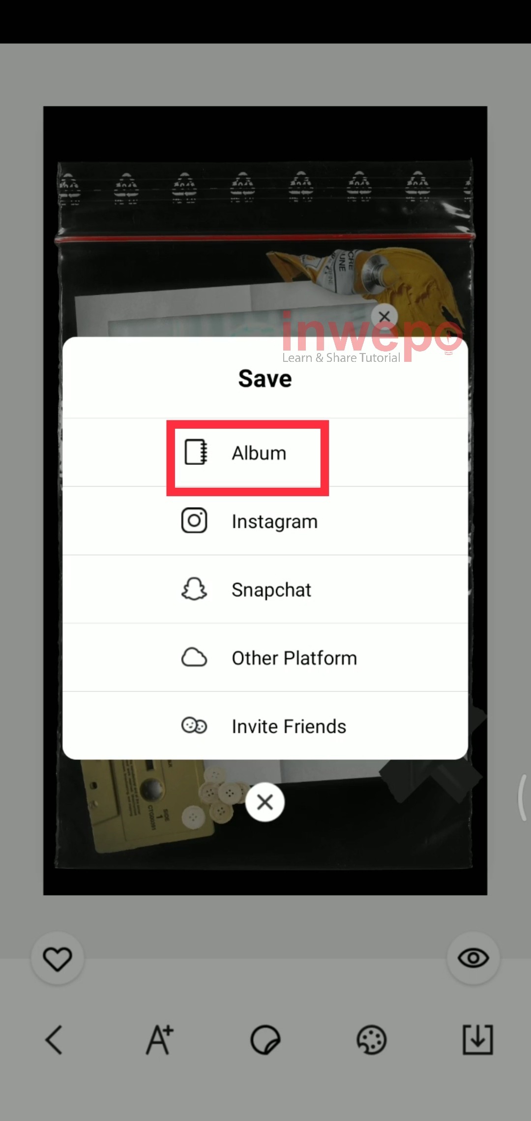Cara Membuat Efek Wrap in Plastic di Android
