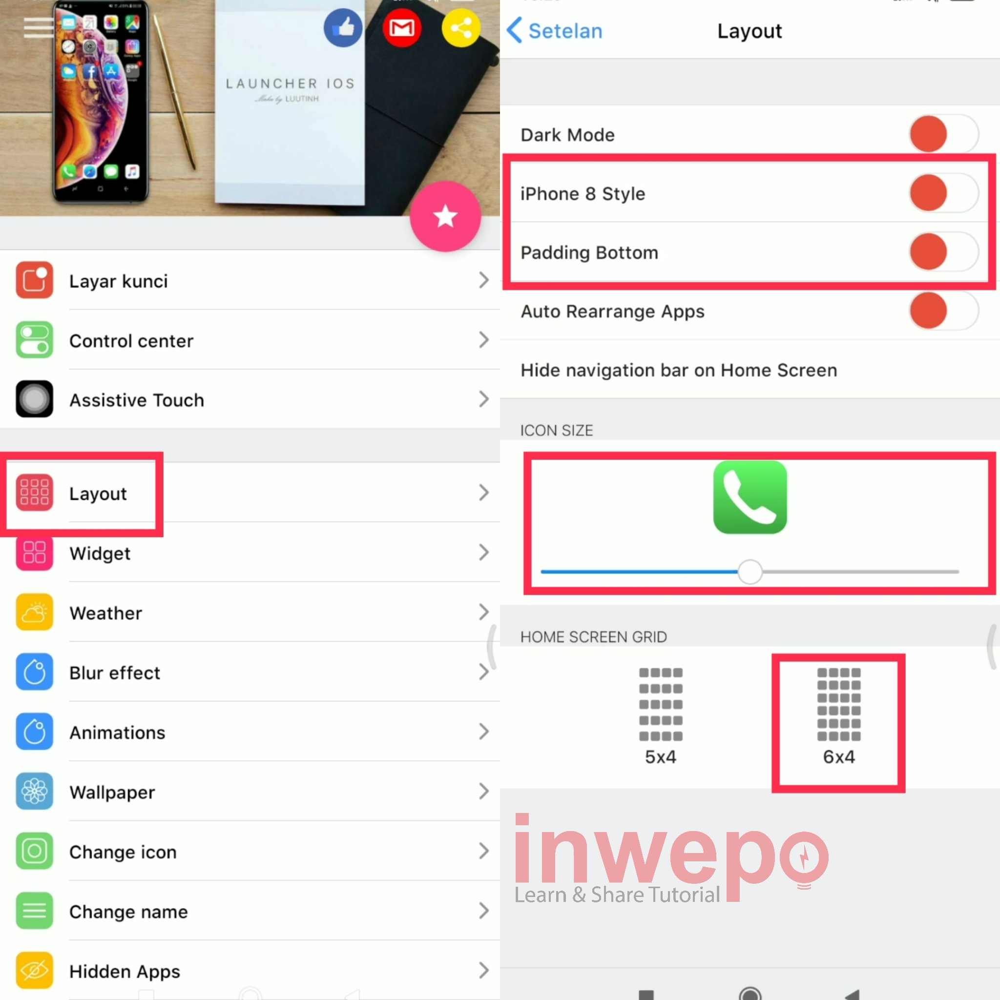 Cara Mengubah Tampilan Android Menjadi iOs 14