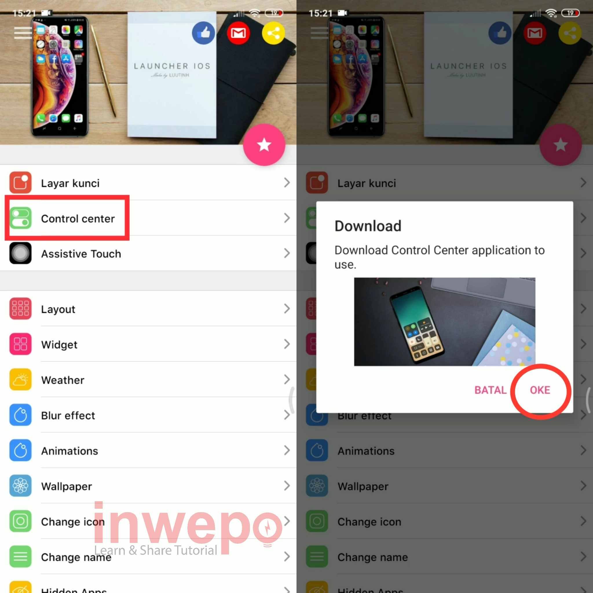 Cara Mengubah Tampilan Android Menjadi iOs 14