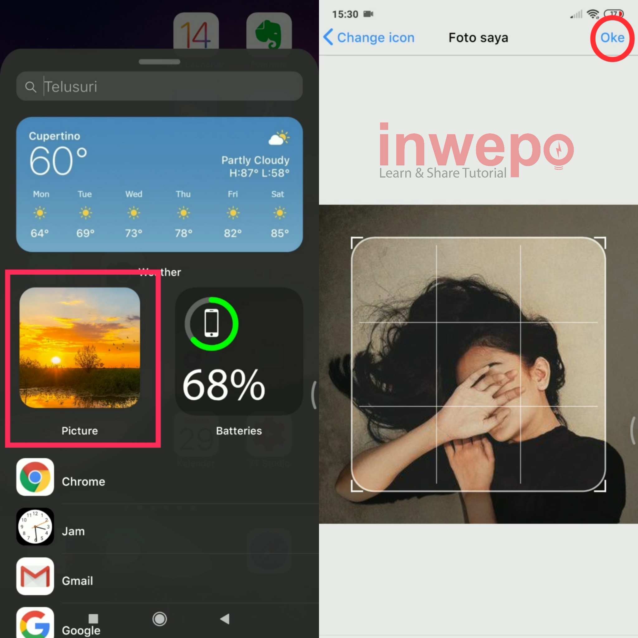 Cara Mengubah Tampilan Android Menjadi iOs 14