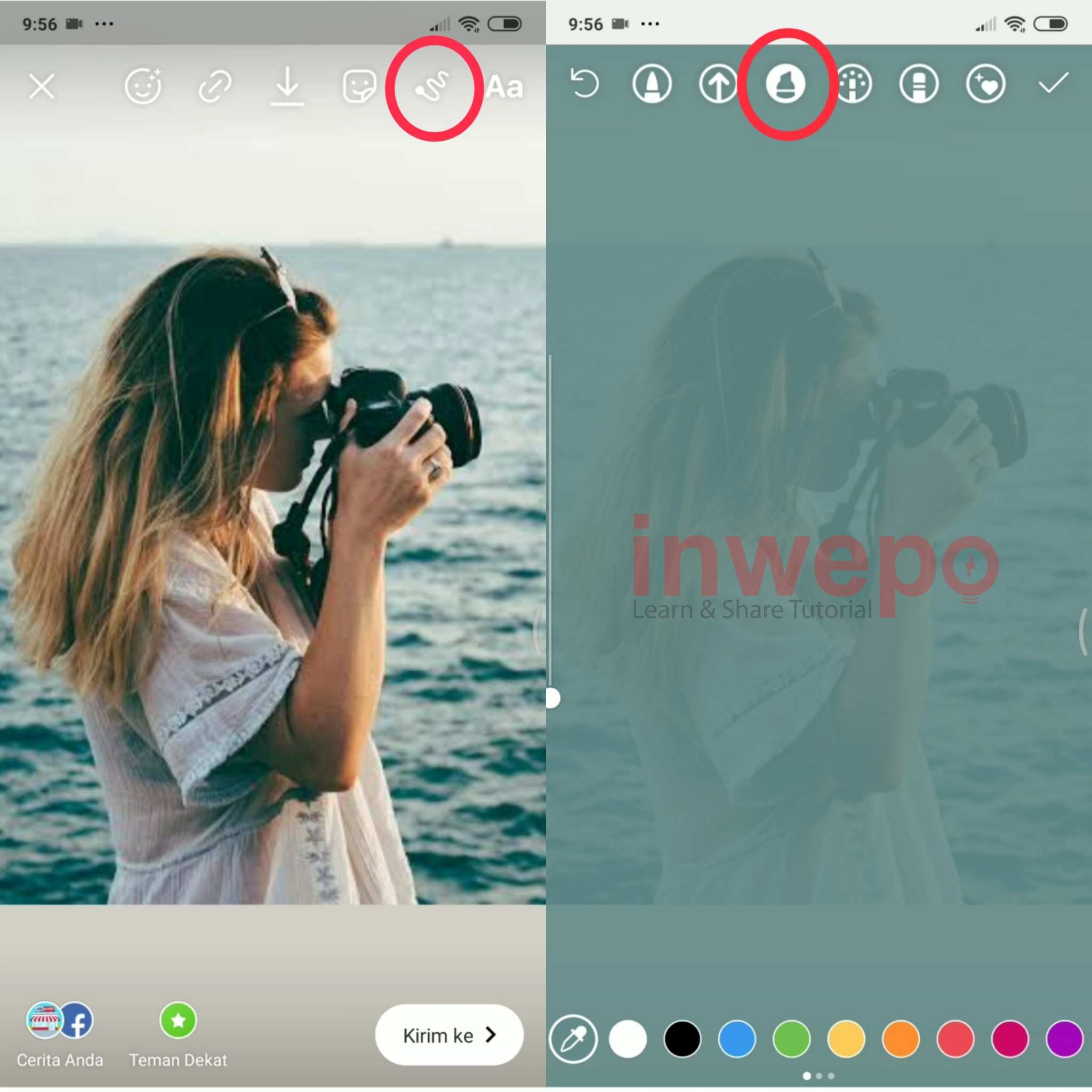 Cara Buat Efek Roll Film di Story Instagram