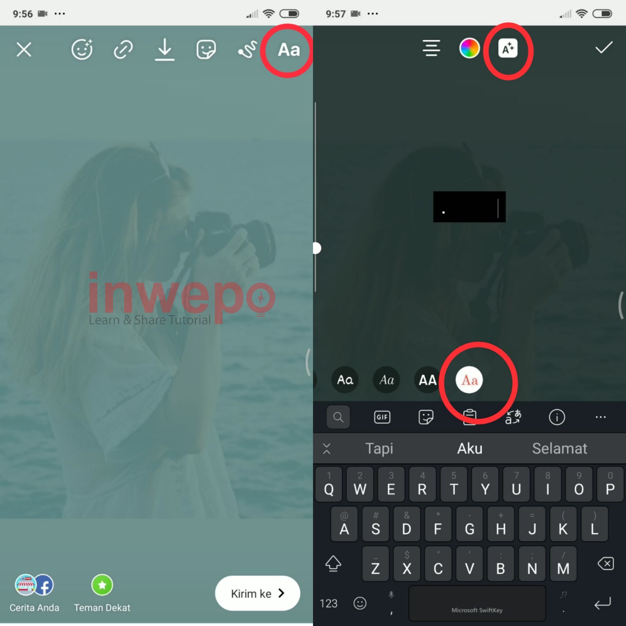 Cara Buat Efek Roll Film di Story Instagram