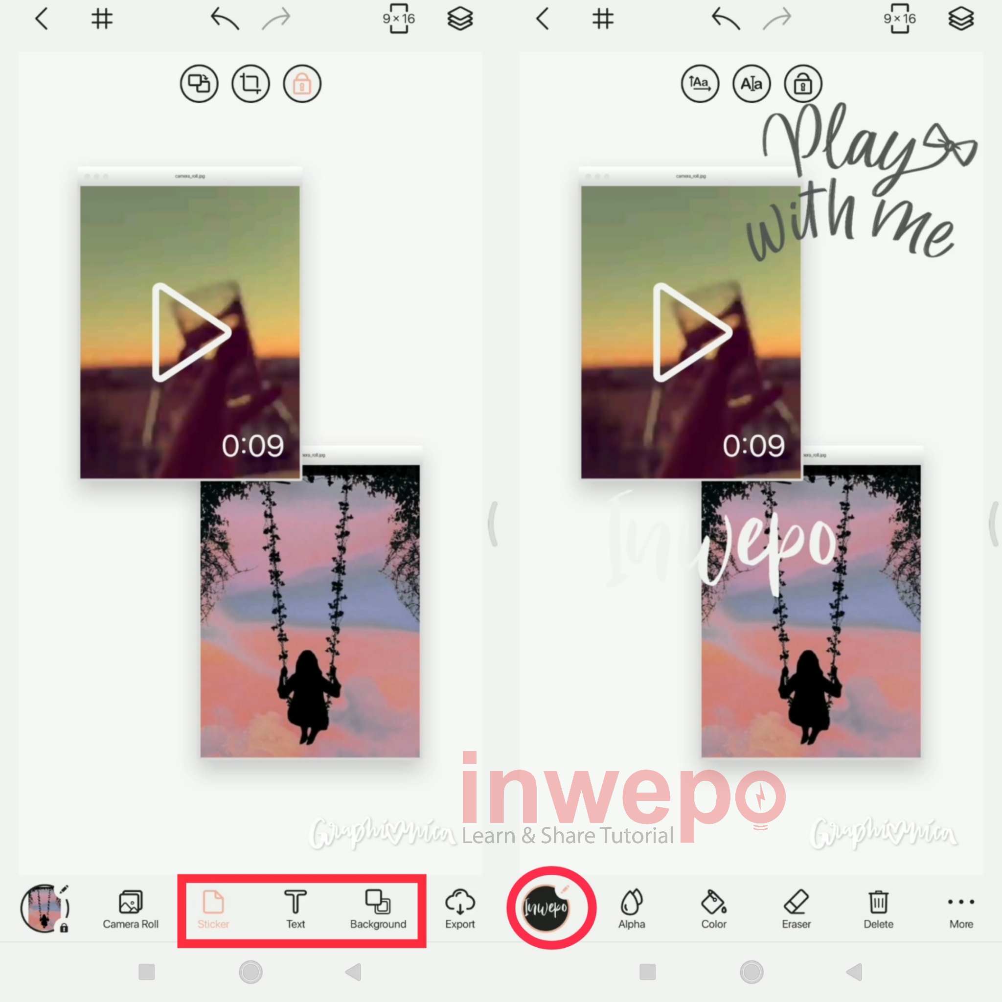 Buat Foto dan Video Kolase dalam Satu Frame