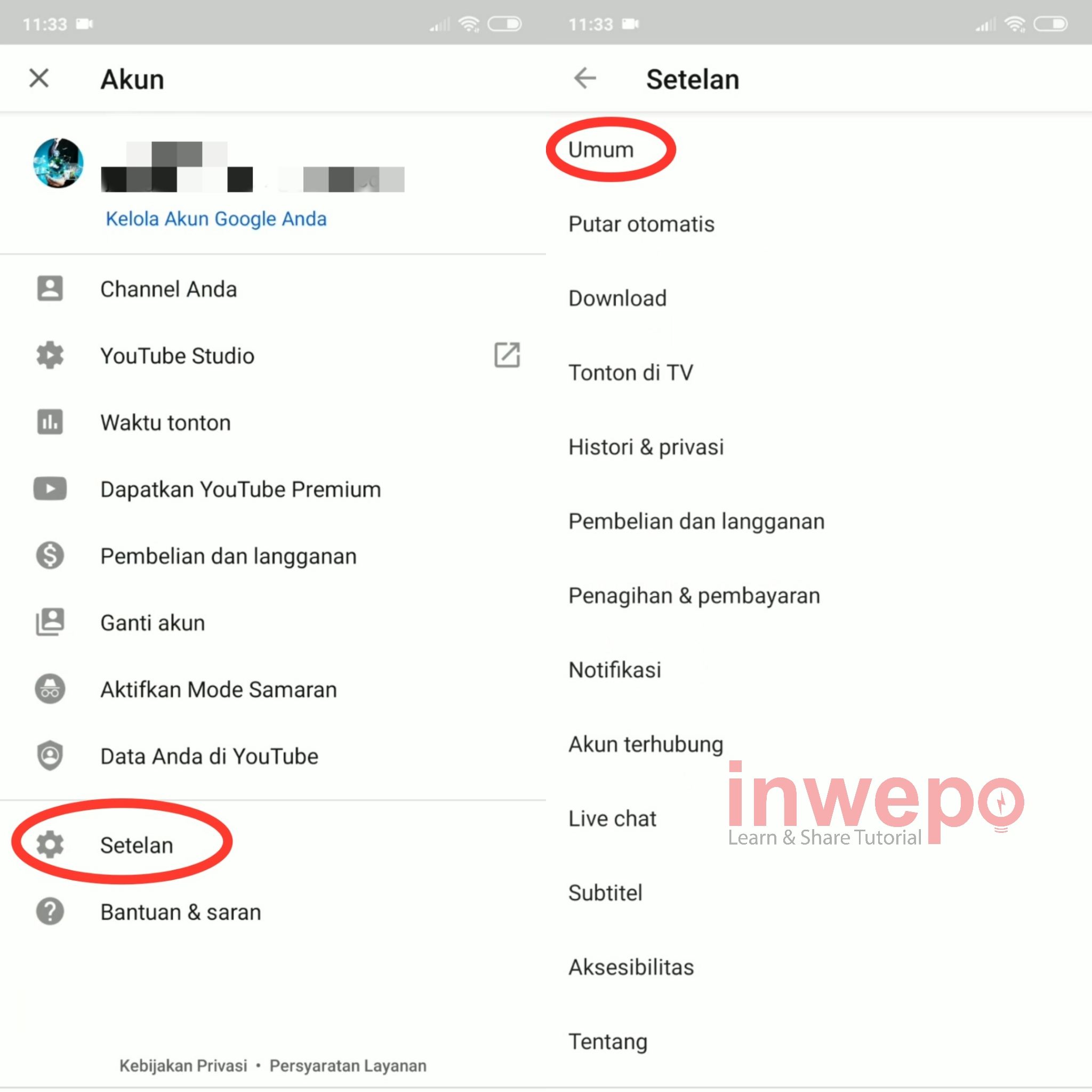 Cara Mengaktifkan Fitur BedTime Reminder di YouTube