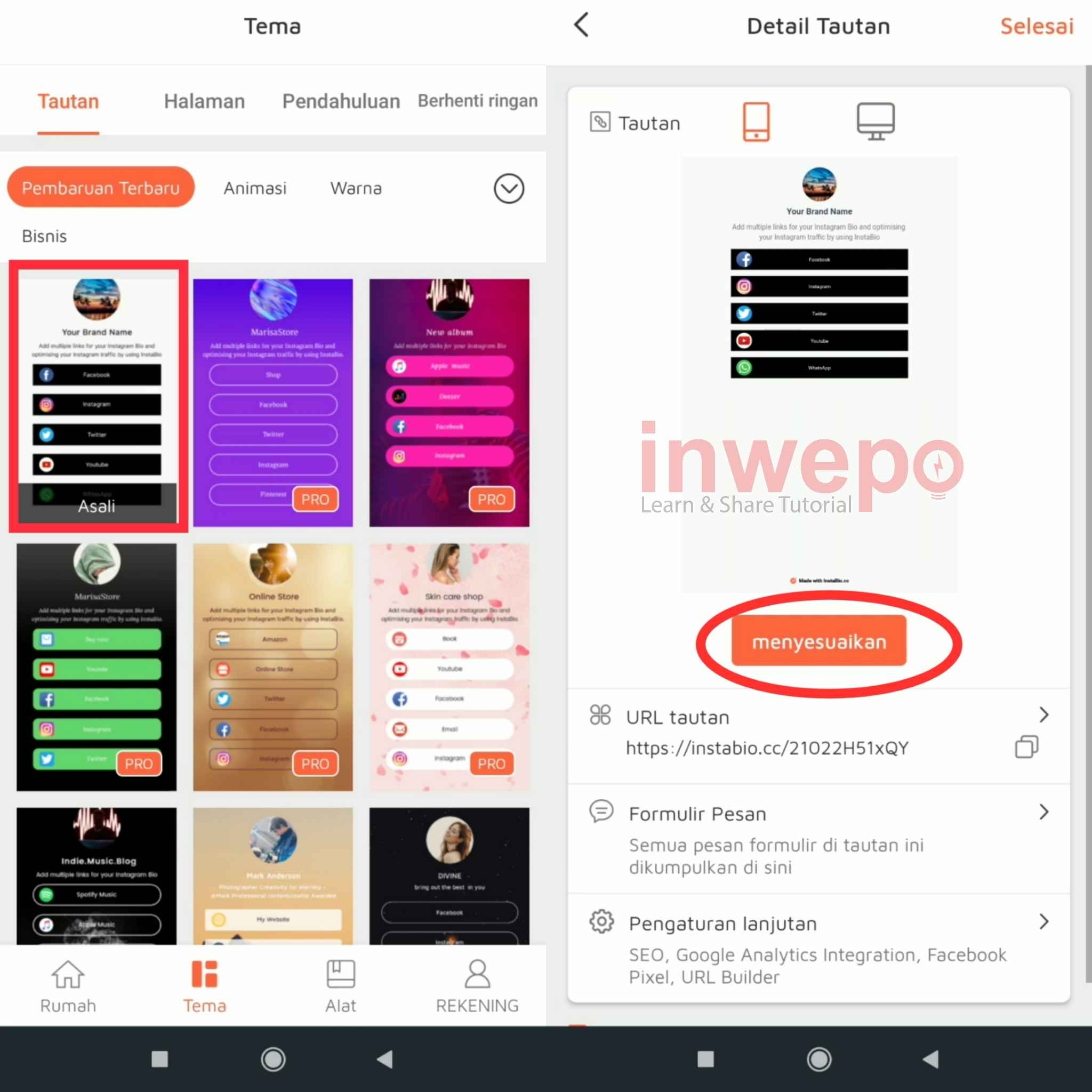 Cara Membuat Landing Page di HP Android