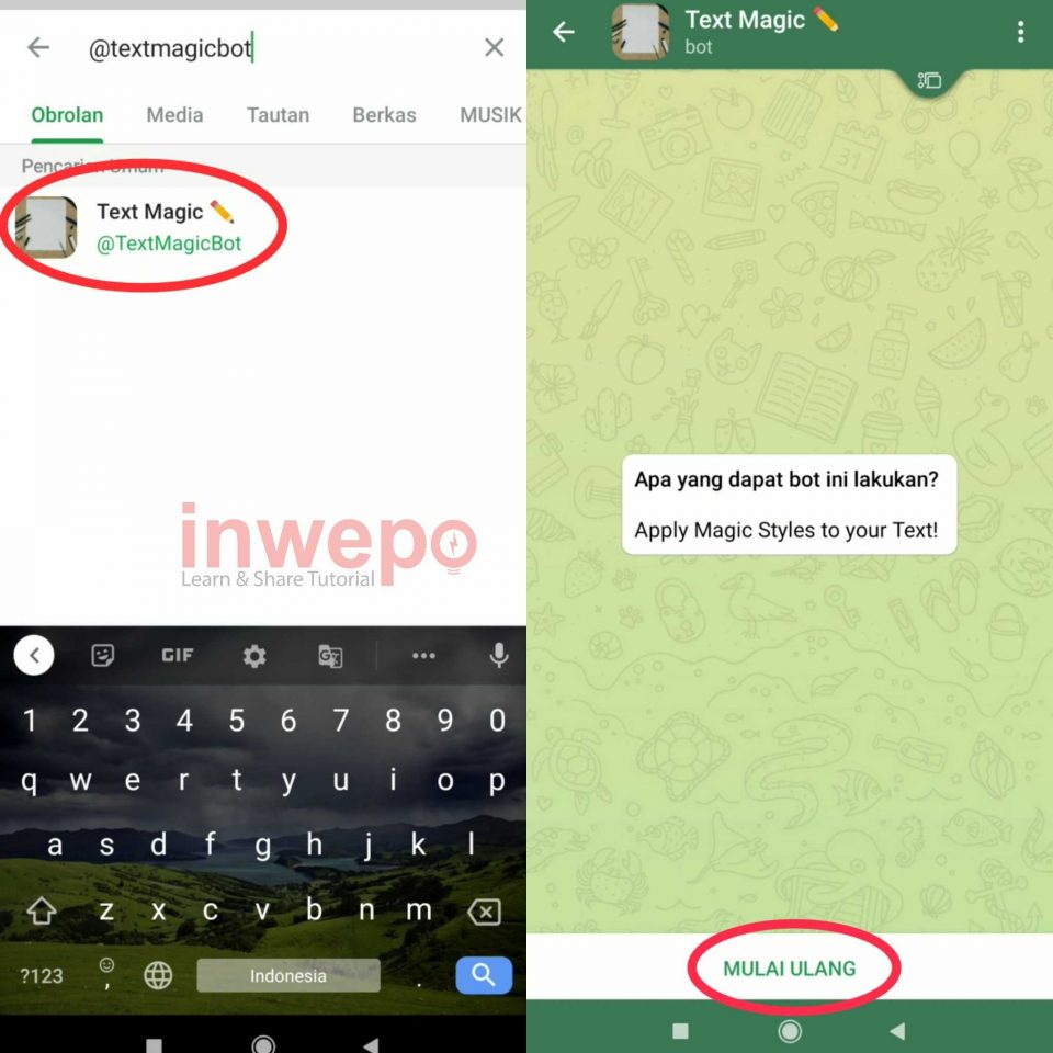 Cara Membuat Text Unik di Telegram Tanpa Aplikasi