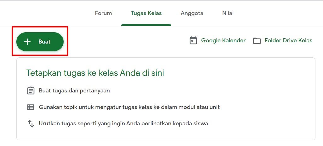 Cara Mudah Membuat Tugas Kepada Siswa di Google Class Room