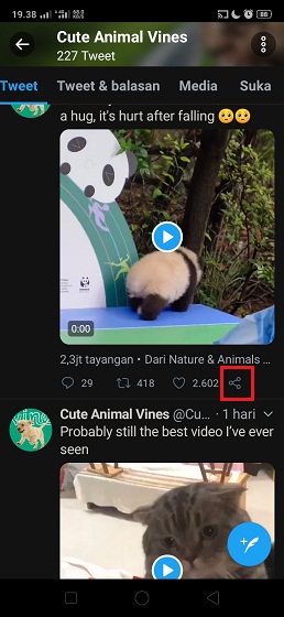 Cara Download Video di Twitter Melalui Telegram