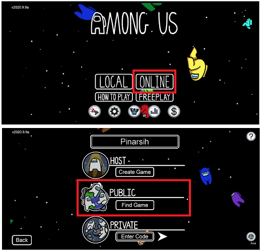 Cara Menemukan Teman Bermain di Among Us
