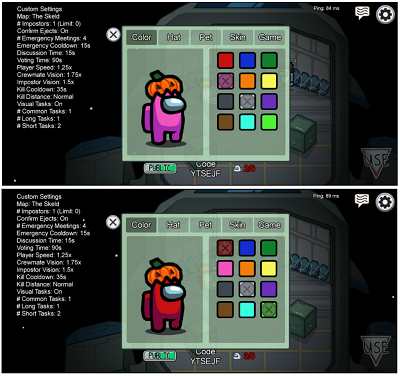 Cara Mengganti Karakter di Game Among Us