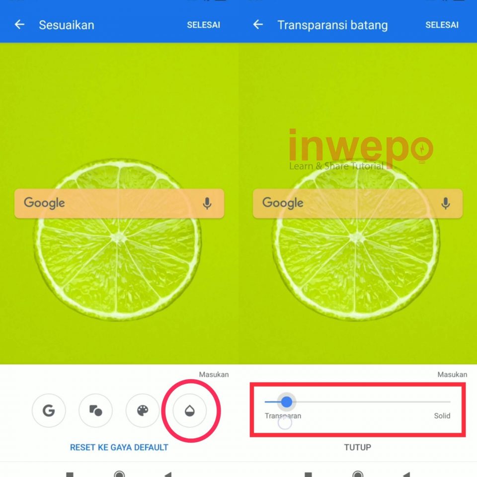 Cara Mengganti Widget Google Search di HP