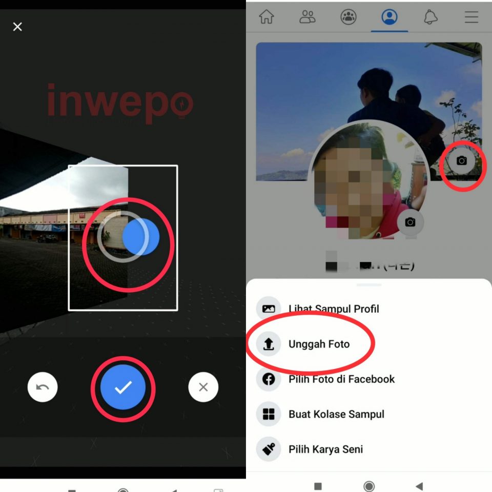 Cara Membuat Sampul FB 360 derajat dari Android
