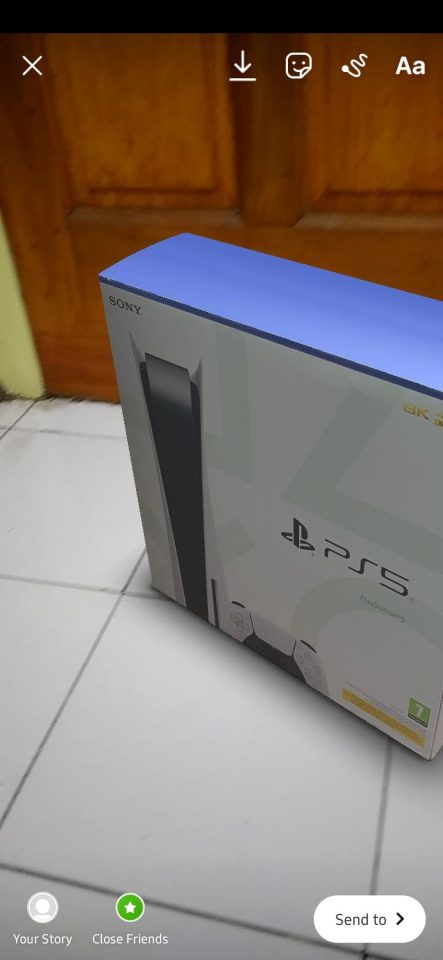 Cara Membuat IG Story PS 5 dan Iphone 12 di Android