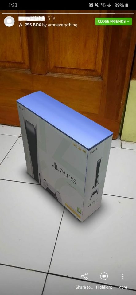 Cara Membuat IG Story PS 5 dan Iphone 12 di Android