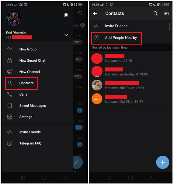 Cara Mencari Pengguna Telegram Lain di Lokasi Sekitarmu