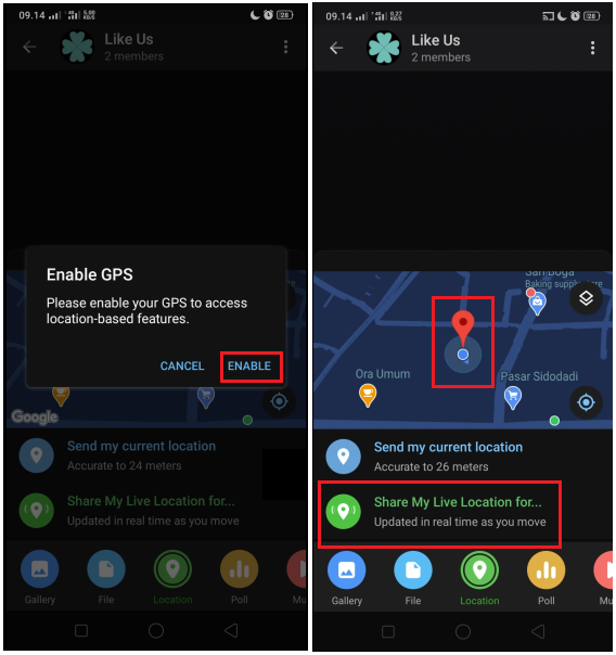 Cara Menggunakan Fitur Live Location di Telegram